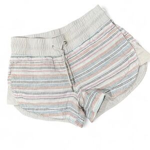 Athleta Cabo Beachside Linen Shorts